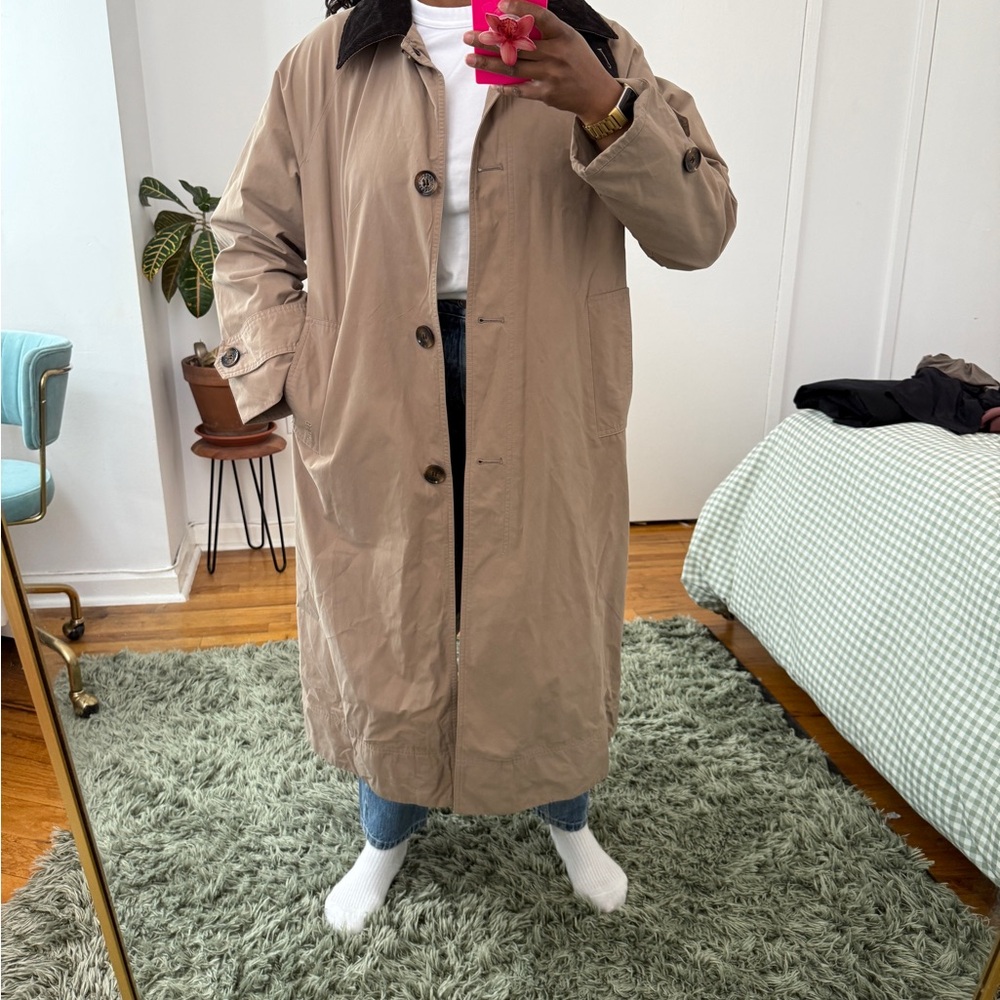 Barbour Noelle Shower Trench Long Coat